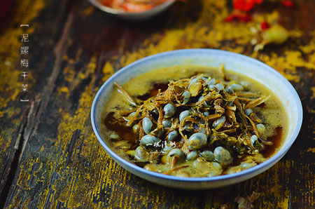 泥螺梅干菜的做法_泥螺梅干菜的家常做法_正