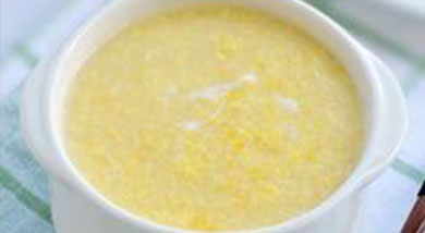 小米鸡蛋粥的做法